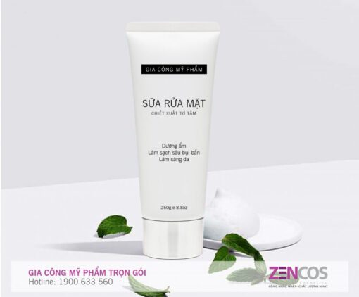 Gia công sữa rửa mặt 2