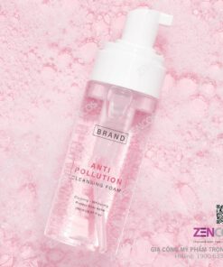 Gia công sữa rửa mặt bung bọt ngăn ngừa ô nhiễm anti-pollution cleansing foam