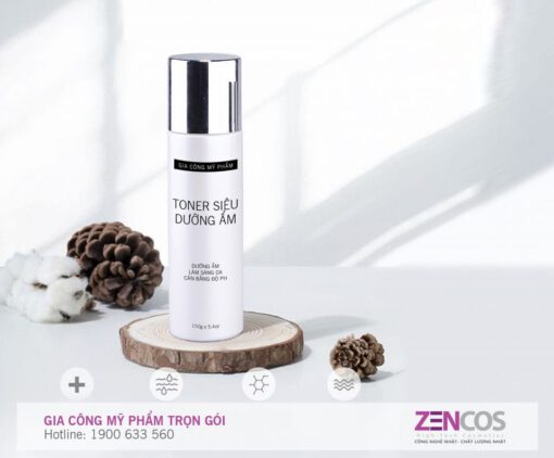 Gia công toner dưỡng ẩm
